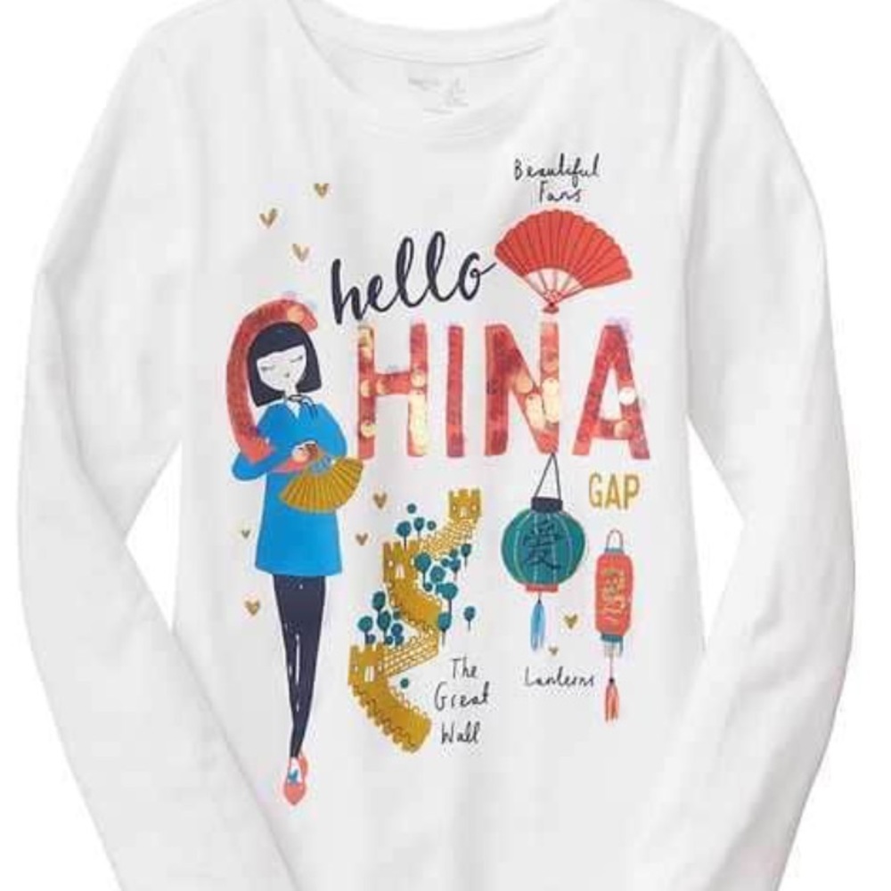 🆕 Hello China! Gap Long Sleeve